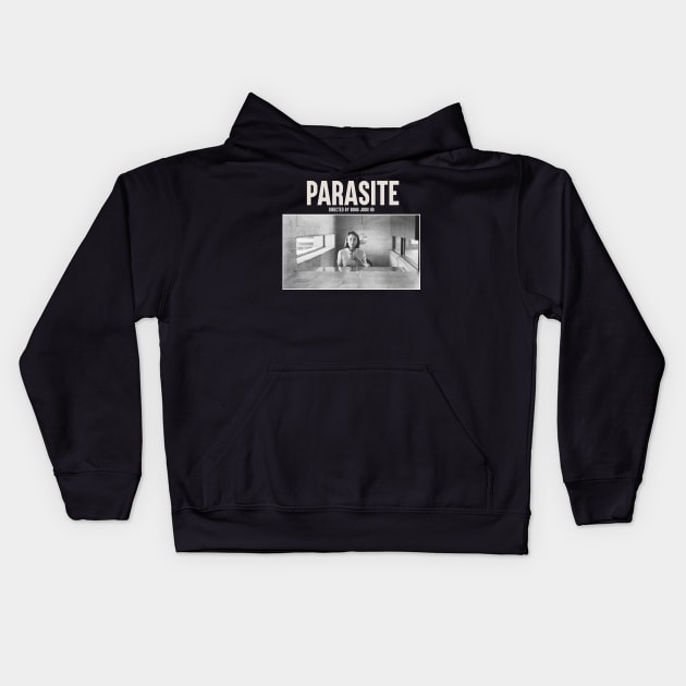 Fanart Parasite - Movie shot Kids Hoodie by TheMarineBiologist